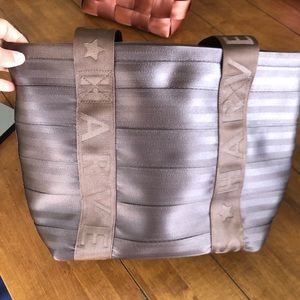 Harveys Brown old school boat tote